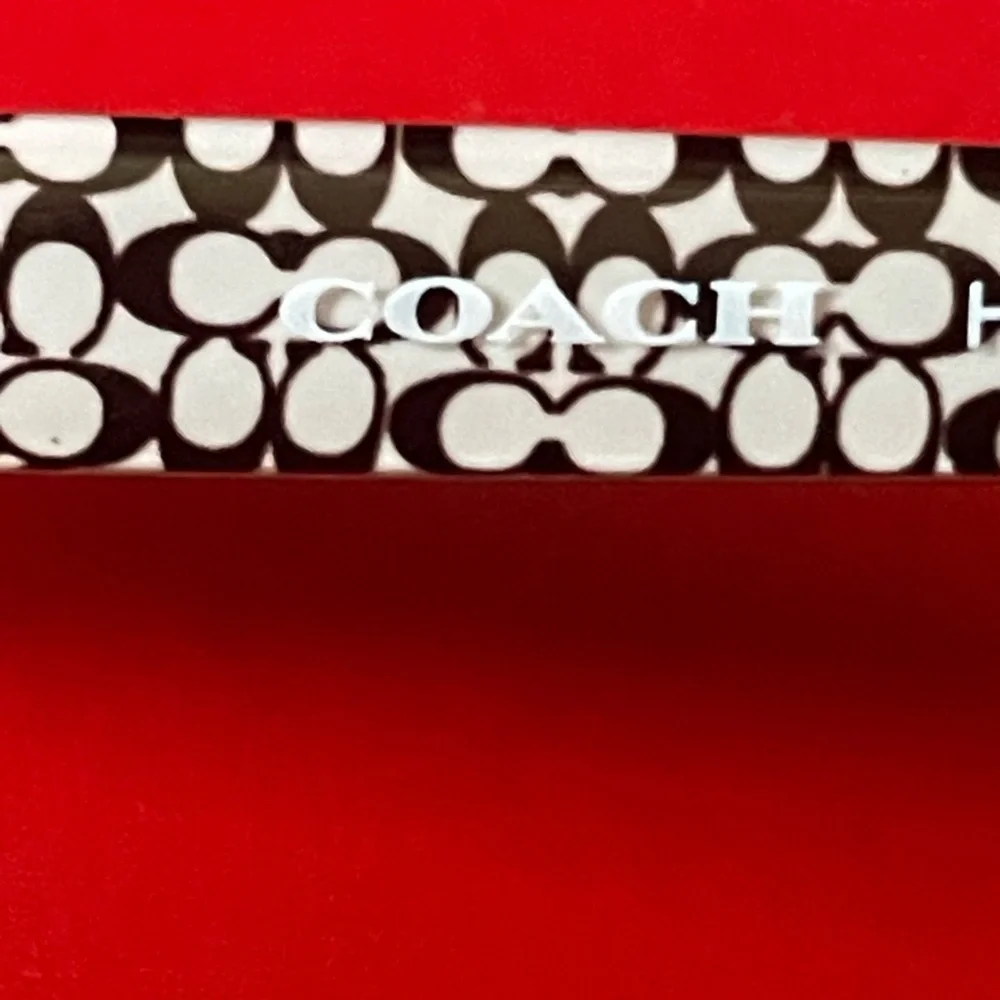 COACH GLASSES,Coach Black and White Patterned Glasses